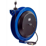 Coxreels PC24-0016-A Power Cord Spring Rewind Reel: Single Industrial Receptacle, 100' Cord, 16 AWG