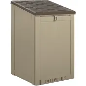 Global Industrial™ Lockable Outdoor Storage Container, 42Lx29Wx30H, 11  Cu. Ft., Gray