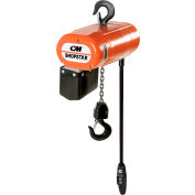 CM® Shopstar 1/4 Ton, Electric Chain Hoist, 10' Lift, 12 FPM, 110V