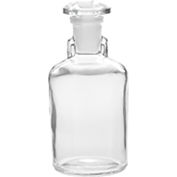 Wheaton&#174; 50ML Bottles, Dropping, Clear Glass, Ground Stopper, Case of 6