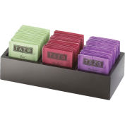 Cal-Mil 1246-96 Midnight Packet Organizer 9-1/2"W x 4-1/2"D x 2-1/4"H