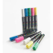 Cal-Mil 240 Write on Pens Set Of 5 Blue, Pink, White, Yellow, & Green