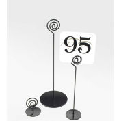 Cal-Mil 661-2-13 Iron Number Stand 2"W x 2"D x 2"H Black - Pkg Qty 12