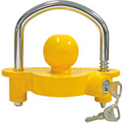 Reese Towpower Universal Coupler Lock, Fits 1-7/8 ", 2", and 2-5/16" Couplers, Yellow - 55003