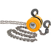 Reese Towpower Portable 1 Ton Capacity Chain Hoist, 10 Ft. Lift Chain, 8.5 Ft. Pull Chain - 7067300