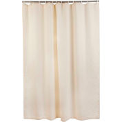 CSI Bathware 66" x 72" Assure™ Heavy-Duty Commercial Shower Curtain W/ Hooks, White - CUR66x72
