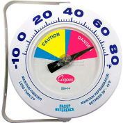 Cooper-Atkins® Environmental Cooler/Freezer Thermometer, 255-14-1, 6" - Min Qty 5