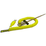 Cooper-Atkins® Thermocouple, 50336-K, Duraneedle Probe With Coiled Cable, Type K