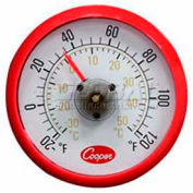 Cooper-Atkins® Cooler Thermometer, 535-0-8, With Magnetic Back - Min Qty 26