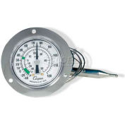 Cooper-Atkins® Panel Thermometer, 6142-13-3, 2" Front Flange, Back Connect - Min Qty 3