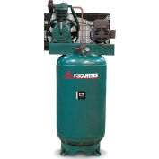 FS-Curtis FCT05C55V6X-A2L1XX, 5 HP, Two-Stage Comp., 60 Gallon, Vert., 175PSI, 15.9CFM, 1-Phase 230V