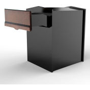 QualArc Collection Mailbox W/Chute LIB-AC-LM6-46 Rear Access Wall Mount 11-1/2x14x16-1/2 Copper