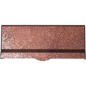 QualArc Mail Slot With Chute LM6-810-AC - Wall Mount 12-1/2"W x 10"D x 5"H Black/Antique Copper