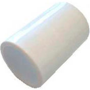 Schedule 40 Pvc Coupling Fitting, 1/2"Dia., White, 181-U - Pkg Qty 50