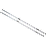 DECKED® Midsize Core Trax 1000 w/4 Attachment Loops, 44", Set of Two, AT6
