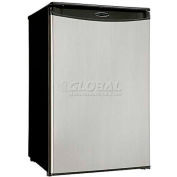 Danby® DAR044A5BSLDD Compact Refrigerator 4.4 Cu. Ft. Black/Stainless Steel