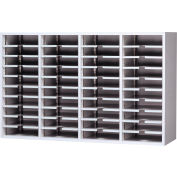 Mail Master Legal Size Sort Module, Desert Dusk Laminate Top Medium Gray Finish
