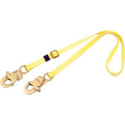 3M DBI-SALA® 1231016 Web Adjustable Positioning Lanyard, 6'L, 310 Cap Lbs