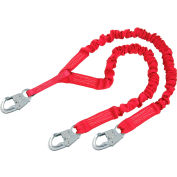 3M Protecta® 1340141 PRO Stretch Shock Absorbing Lanyard, 6'L, 130-310 Cap Lbs