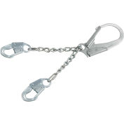 3M Protecta® 1350200 PRO Chain Rebar/Positioning Lanyard, 22 in. Long, 310 Cap Lbs