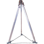 3M DBI-SALA® 8000010 Aluminum Tripod, Adjustable, 7' - 9'L, 350 Cap Lbs
