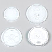 Dart® DCC12JL, Plastic Lids for Hot/Cold Foam Cups, White, 1000/Carton