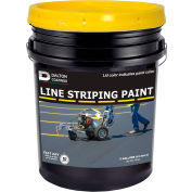 Latex-ite® 5 Gal. Line Striping Paint, Lead-Free, Fast Dry, Yellow, 1 Each