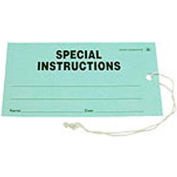 100 per Package ESD-Safe Blue Rework Paper Tags 2-3/4 x 5 