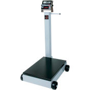 Detecto 8852F-185 NTEP Digital Receiving Scale 1000lb x 0.5lb/ 440kg x 0.2kg 19" x 28" Platform