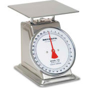 Detecto T-25 Top Load Scale 25lb x 1oz Enamel Finish W/ 8" Fixed Dial, 9" x 9" SS Platform