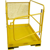 DPI 40"L x 48"W Work Platform W/ Hinged Door, 1000 Lb. Cap. - MP-20HD
