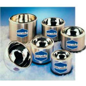 SCILOGEX DILVAC Stainless Steel Cased Low Profile Dewar Flask SS150SH, 1.9L Capacity, 7.4" Diameter