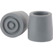 Drive Medical RTL10389GB Utility Walker Replacement Tip, 1", Gray, 1 Each