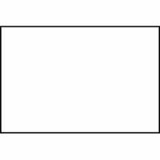 Rectangular Blank Paper Labels, 3"L x 2"W, White, Roll of 500