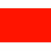 2-3/4" x 4" Fluorescent Red Rectangle