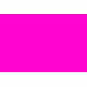 Rectangular Paper Labels, 6"L x 4"W, Fluorescent Pink, Roll of 500