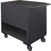 Durham Mfg.® 4 Sided Utility Bulk Truck 4SLT-2448-2K-95 with Raised Deck 2000 Lb. Cap.