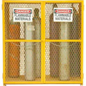 Flammable Osha Cabinets At Global Durham Vertical Gas Cylinder Storage Cabinet Egcvc18 50 Holds 18 Cylinders Up To 59 75