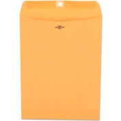Universal® Clasp Catalog Envelopes, 28 lb., 9"W x 12"H, Kraft, 100/Pack
