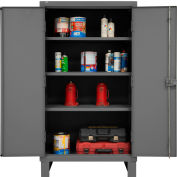 Global Industrial™ 12 Gauge Heavy Duty 36" W x 24" D x 66" H Cabinet, Gray