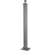 dVault Side Mount/Above Ground Post for Weekend Away Vault (DVJR0060) DVJR0060SMPA - Gray