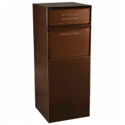 dVault Full Service Vault Mailbox and Parcel Drop DVCS0015 - USPS Approved - Rear Access Copper Vein
