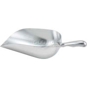 16-Ounce Aluminum Candy Scoop Flat Bottom Winco ASFB-16 