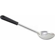Winco BSOB-15 Solid Basting Spoon W/ Bakelite Handle, 15"L, Stainless Steel - Pkg Qty 12