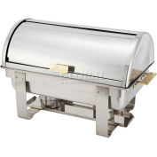 Winco C-5080 Roll-Top Chafer, 8 Qt., Roll Top