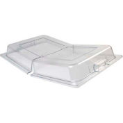 Winco C-DPFH Full-size Hinged Cover, Polycarbonate - Pkg Qty 12