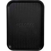 Winco FFT-1014K- Fast Food Tray, Black, 10" x 14" - Pkg Qty 12