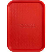 Winco FFT-1418R Fast Food Tray, Red, 14"x 18" - Pkg Qty 12