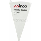 Winco PBC-14 Pastry Bag, 14", Cotton, Plastic Coated - Pkg Qty 24
