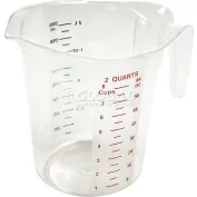 Rubbermaid Commercial Bouncer 1 Quart Measuring Cup 1 Each Clear